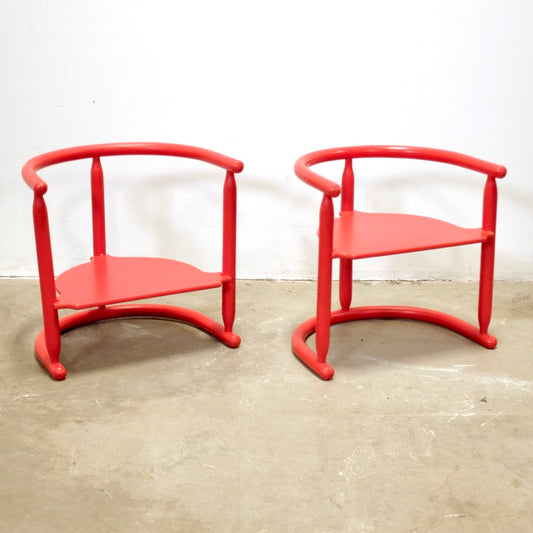 IKEA Pair of “Anna” Reversible Children’s Chairs Designed by Otto Nielsen - #A2207