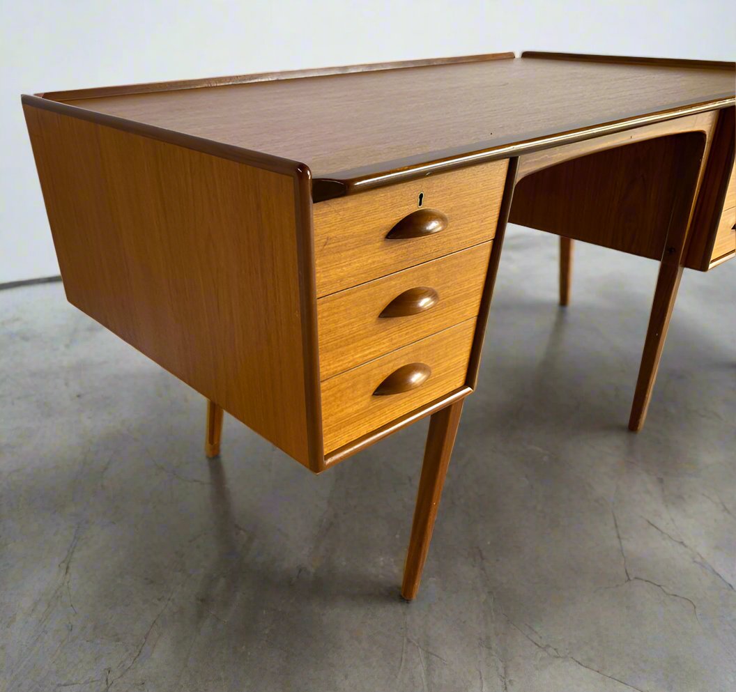 Ab Möbelfabriken Balder Swedish Teak Desk by Svante Skogh - #A1520