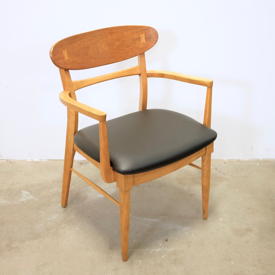 Lane “Acclaim” Walnut & Ash Armchair - #A2201-2