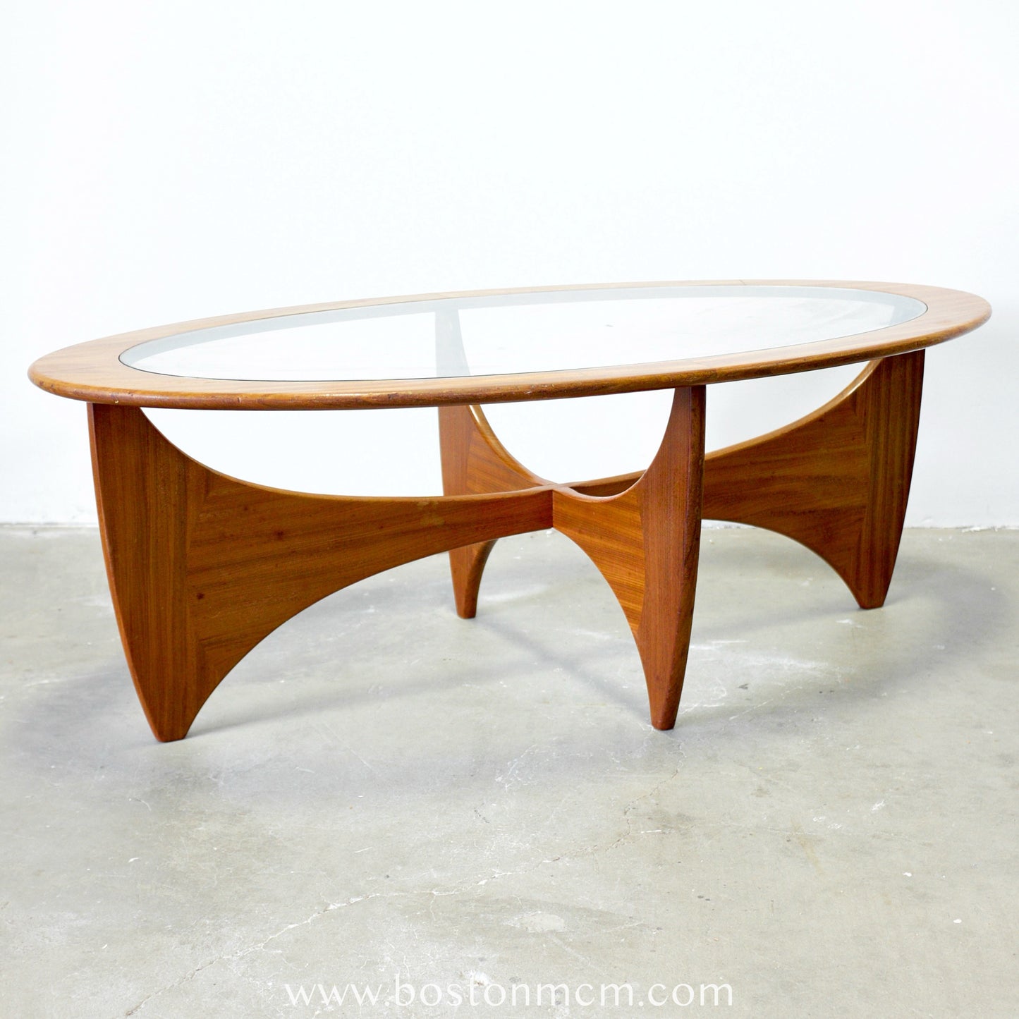 G-Plan "Astro" Oval Teak Coffee Table - #B93