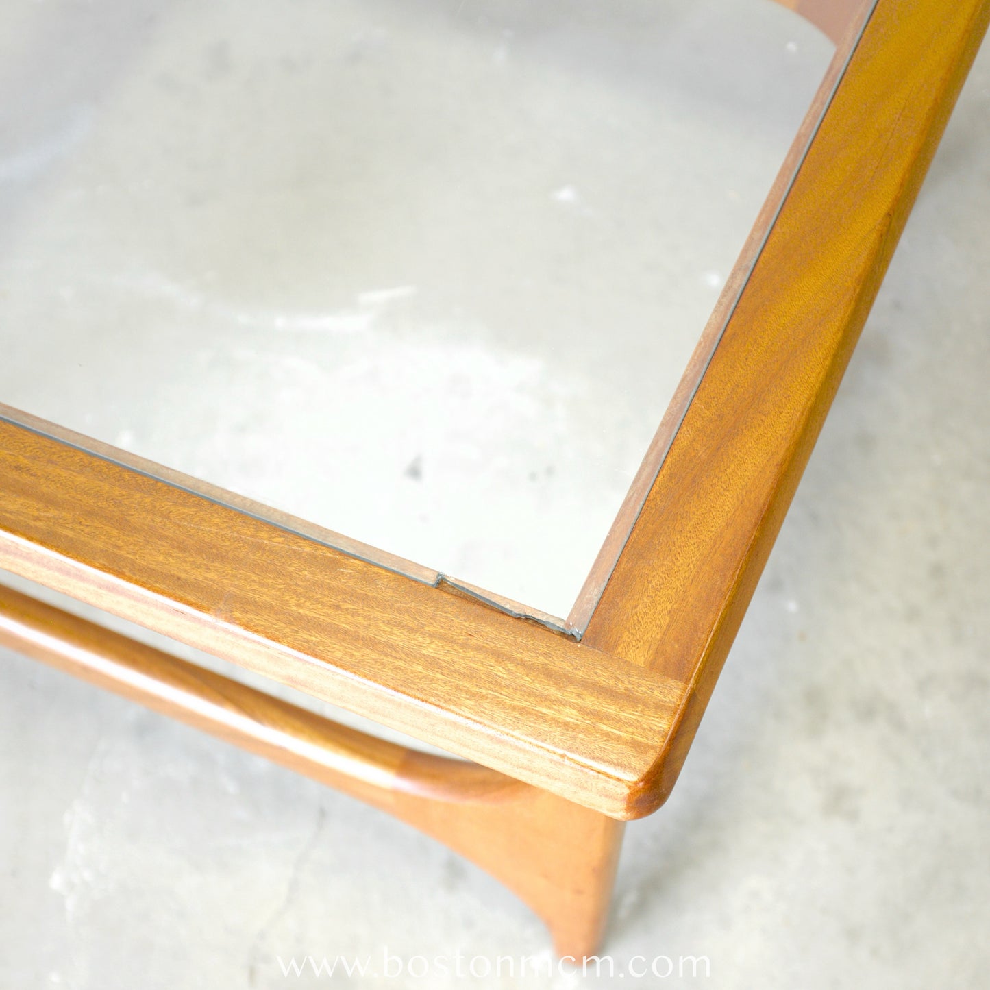 Stonehill Furniture Square Glass Top Coffee Table - #A51