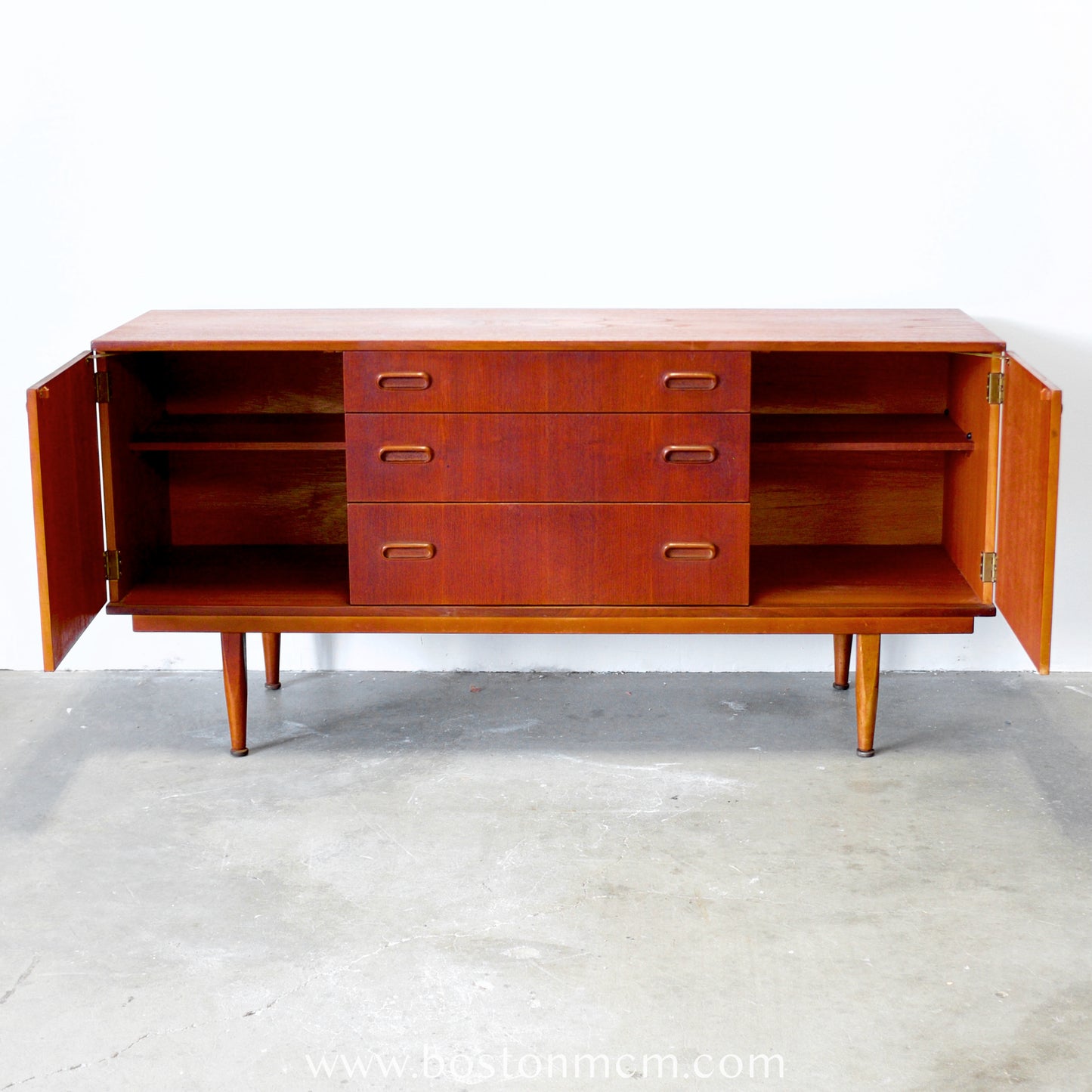 Nathan Furniture "Citadel" Teak Sideboard / Credenza - #B28