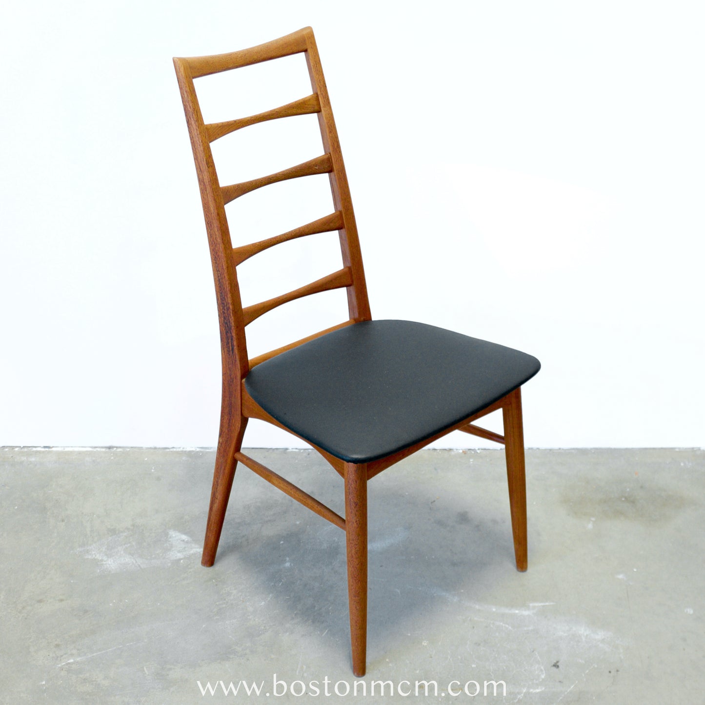 Koefoed Hornslet "Lis" Set of 8 Danish Teak Dining Chairs - #A88