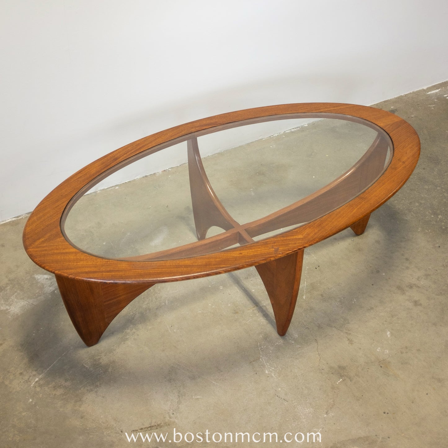 G-Plan "Fresco" AKA "Astro" Oval Teak Coffee Table - #B40