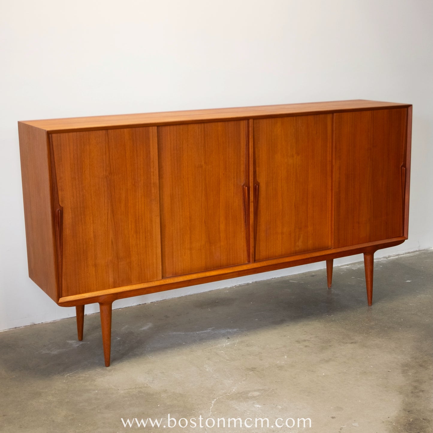 Omann Jun. Møbelfabrik Model 19 Tall Sideboard / Highboard - #A1589 Designed by Gunni Omann