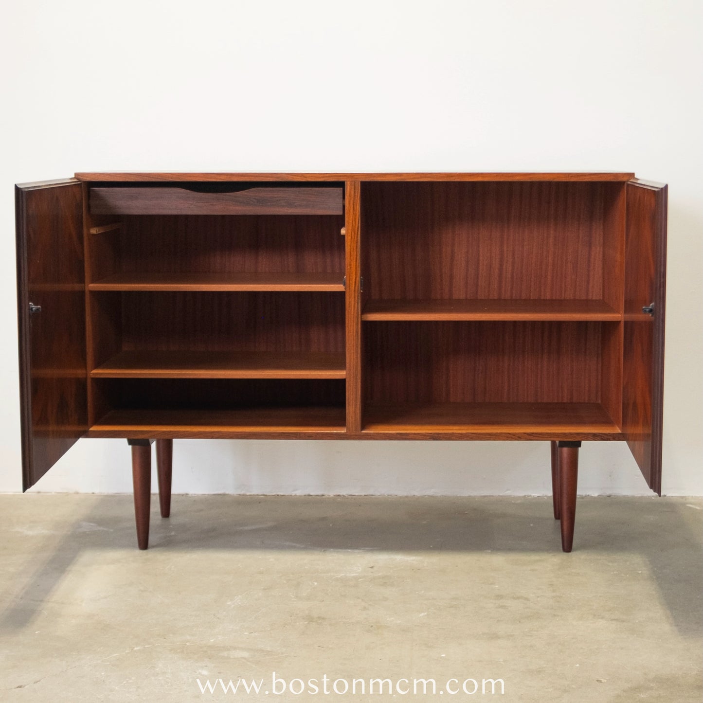 Omann Jun. Møbelfabrik Model No. 4 Rosewood Sideboard- #A1516 - Designed by Gunni Omann