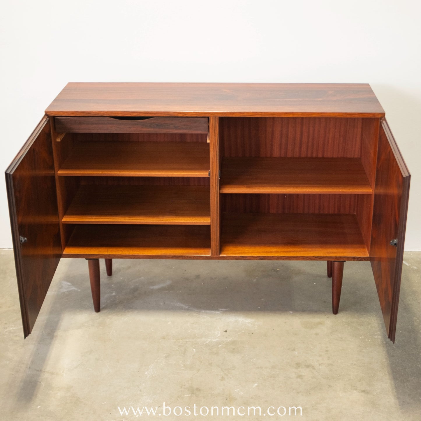Omann Jun. Møbelfabrik Model No. 4 Rosewood Sideboard- #A1516 - Designed by Gunni Omann