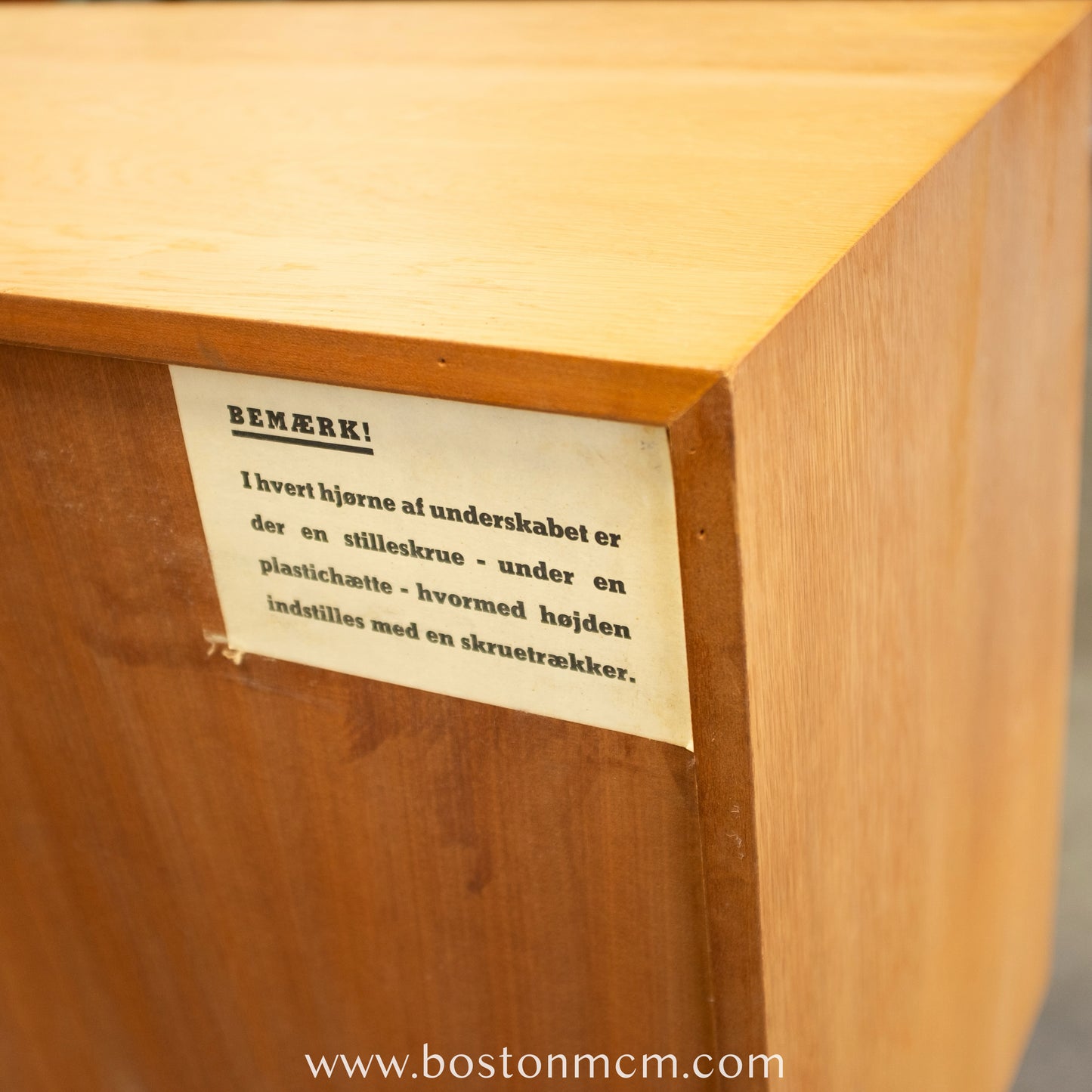Omann Jun. Møbelfabrik Model No. 4 Oak Sideboard - #A1548 - Designed by Gunni Omann