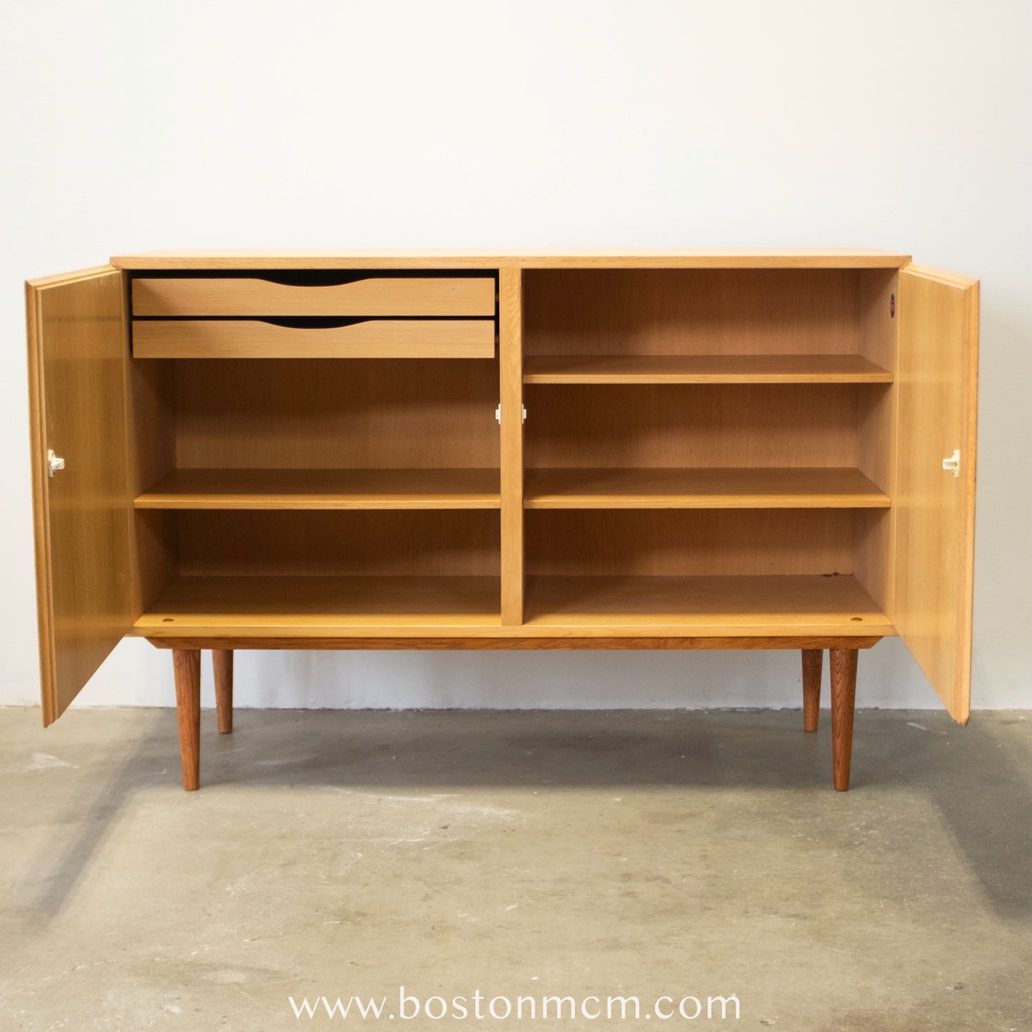 Omann Jun. Møbelfabrik Model No. 4 Oak Sideboard - #A1548 - Designed by Gunni Omann
