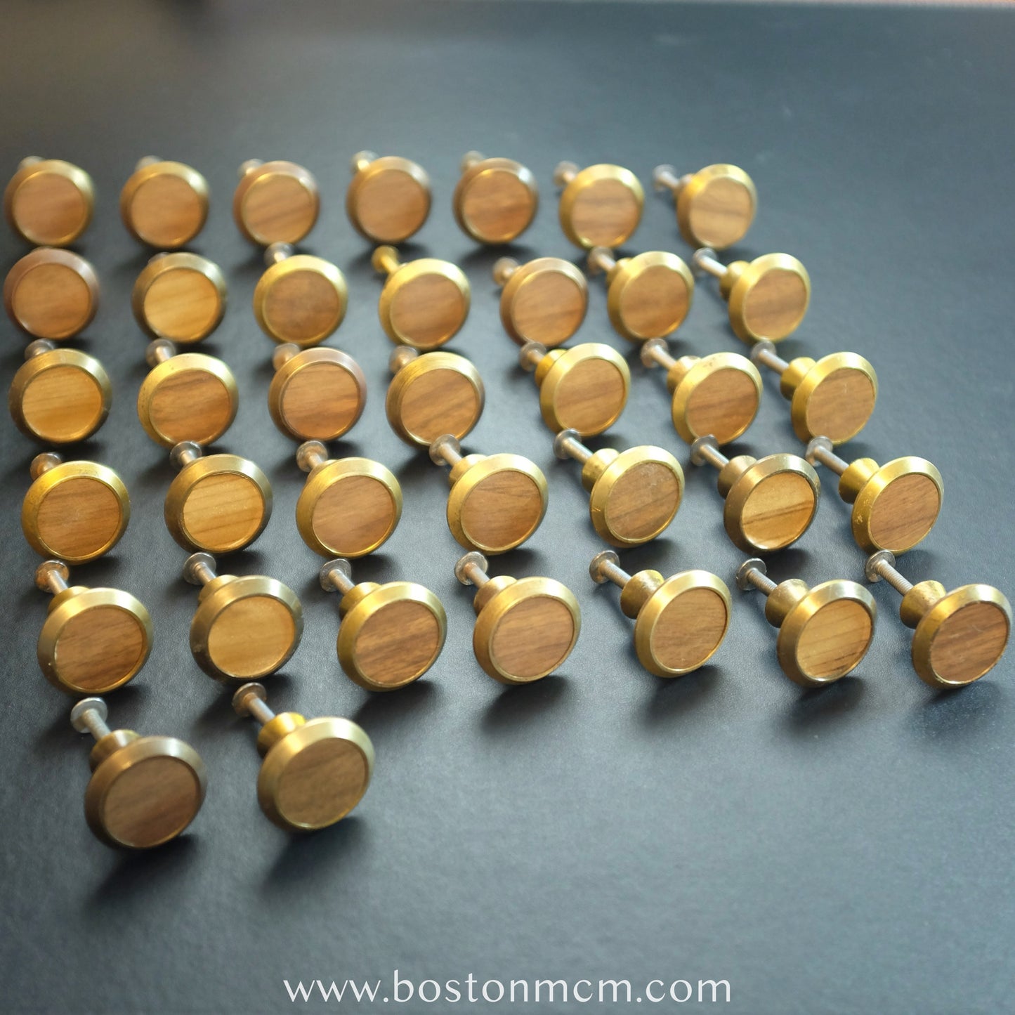 Drexel "Declaration" Brass Knobs - Regular Size for Dressers, Sideboards, etc.