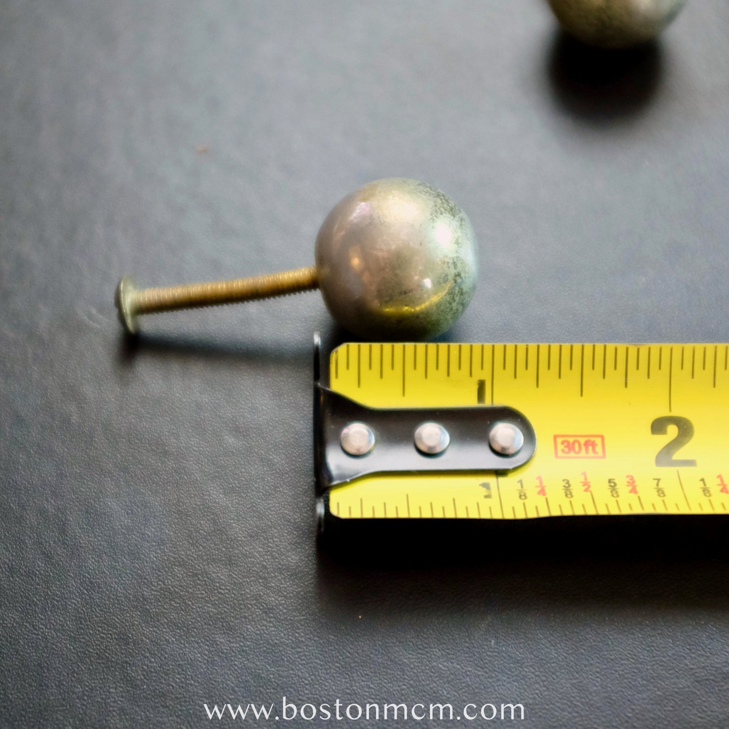 Drexel "Declaration" Set of 4 Metal Knobs - Regular Size for Dressers, Sideboards, etc.