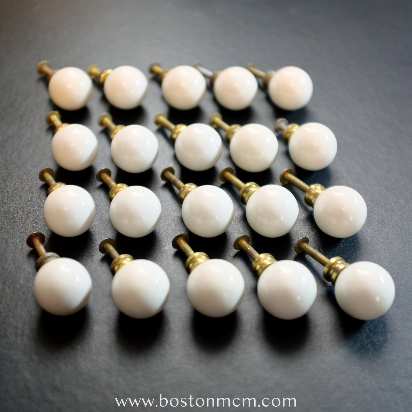 Drexel "Declaration" Porcelain Knobs - Regular Size for Dressers, Sideboards, etc.