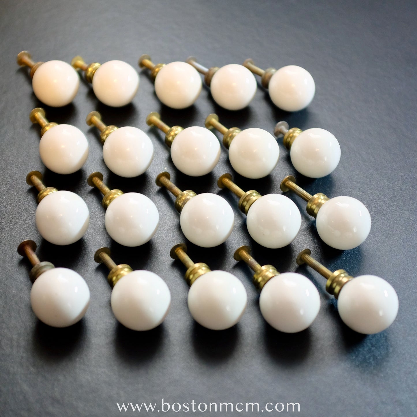 Drexel "Declaration" Porcelain Knobs - Regular Size for Dressers, Sideboards, etc.