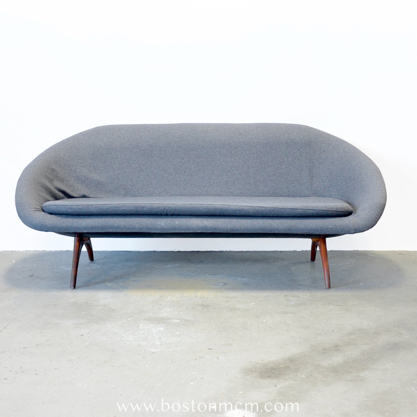 "Angelina" Sofa and Pair of Lounge Chairs by Lurashell - #A1522 - Designed by Walter S. Chereny