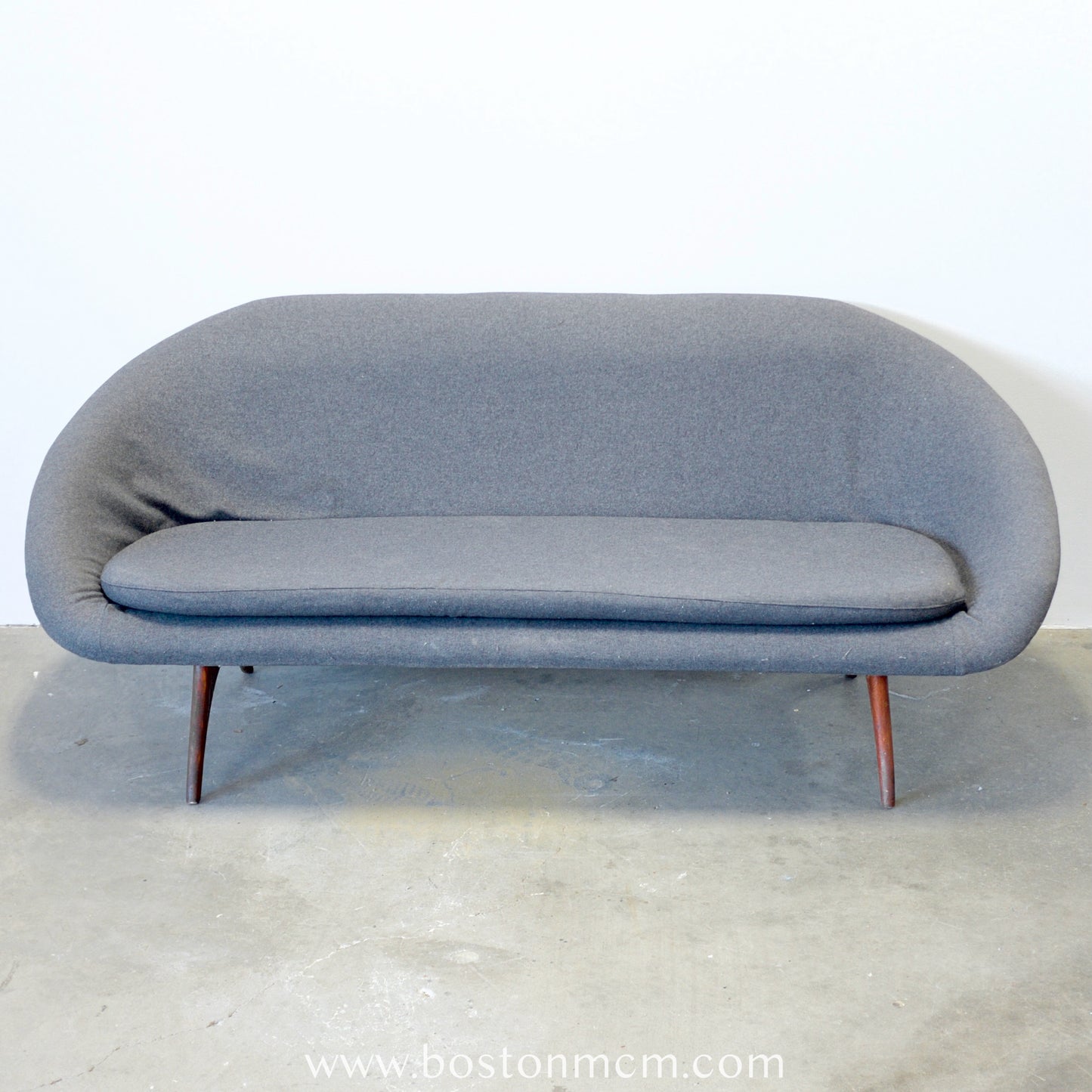 "Angelina" Sofa and Pair of Lounge Chairs by Lurashell - #A1522 - Designed by Walter S. Chereny