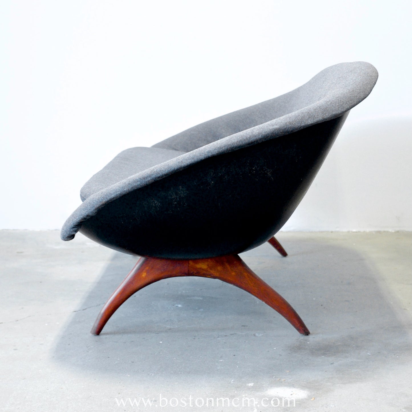"Angelina" Sofa and Pair of Lounge Chairs by Lurashell - #A1522 - Designed by Walter S. Chereny