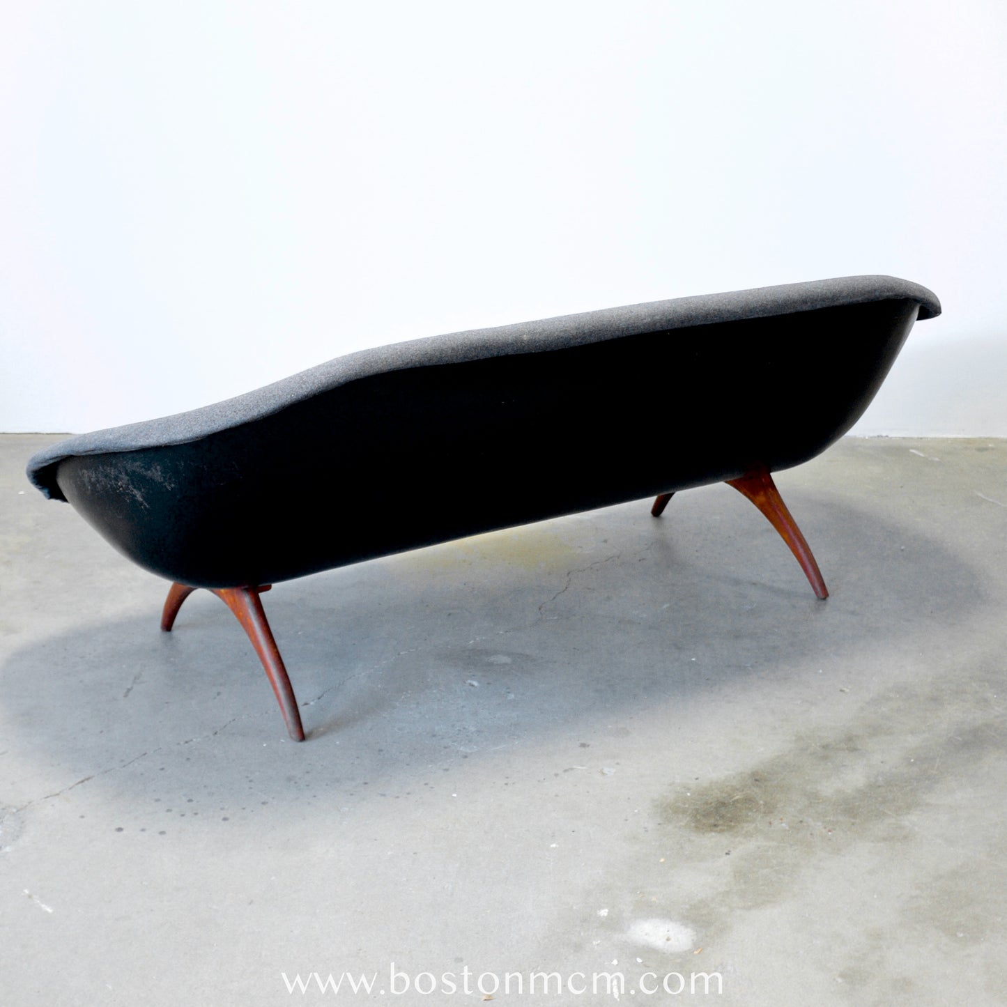 "Angelina" Sofa and Pair of Lounge Chairs by Lurashell - #A1522 - Designed by Walter S. Chereny