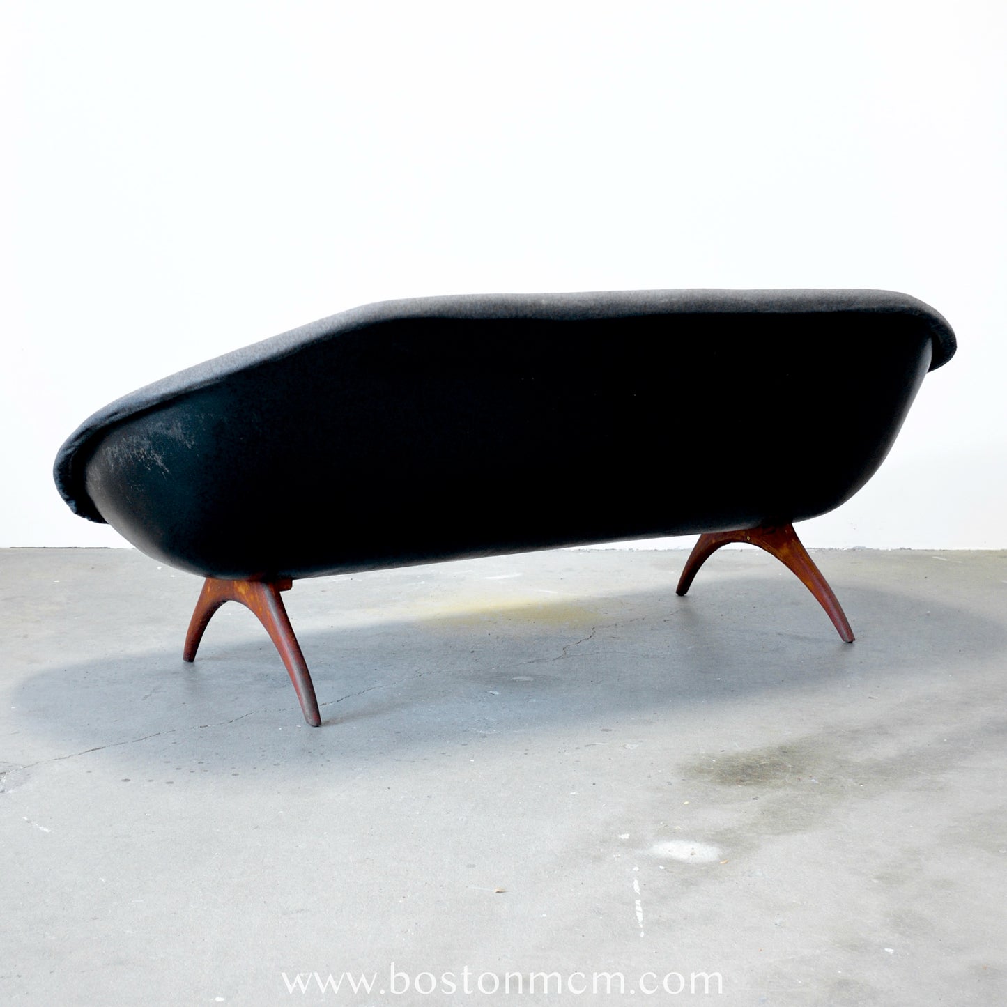 "Angelina" Sofa and Pair of Lounge Chairs by Lurashell - #A1522 - Designed by Walter S. Chereny