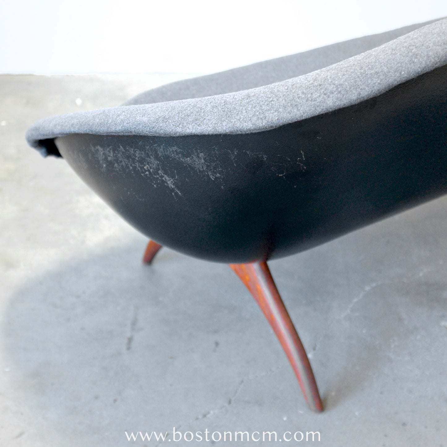 "Angelina" Sofa and Pair of Lounge Chairs by Lurashell - #A1522 - Designed by Walter S. Chereny