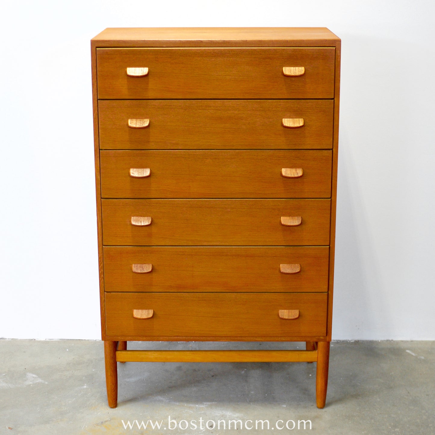 FDB Møbler Model No. F17 Teak Dresser Designed by Poul Volther - #A1802-B