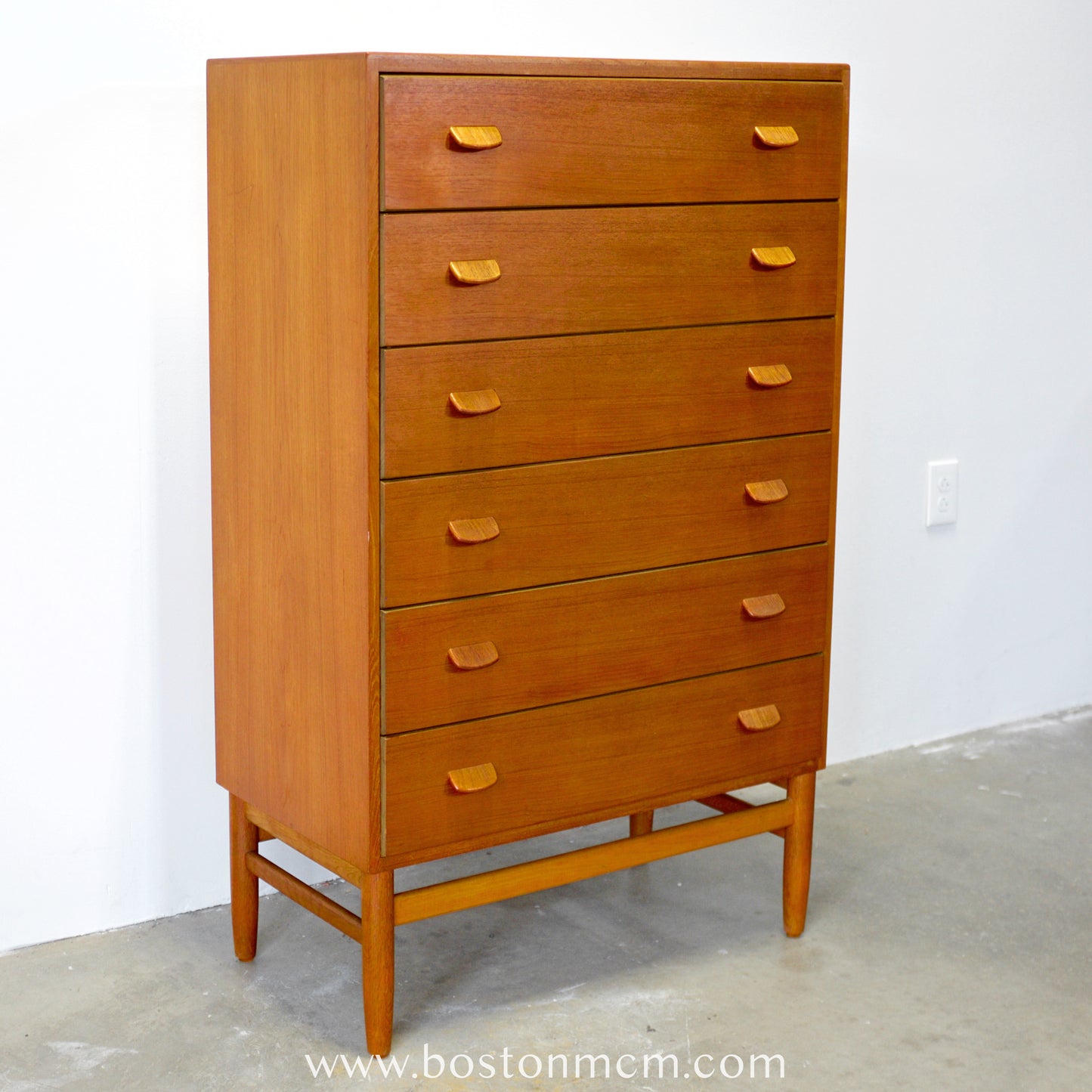 FDB Møbler Model No. F17 Teak Dresser Designed by Poul Volther - #A1802-B