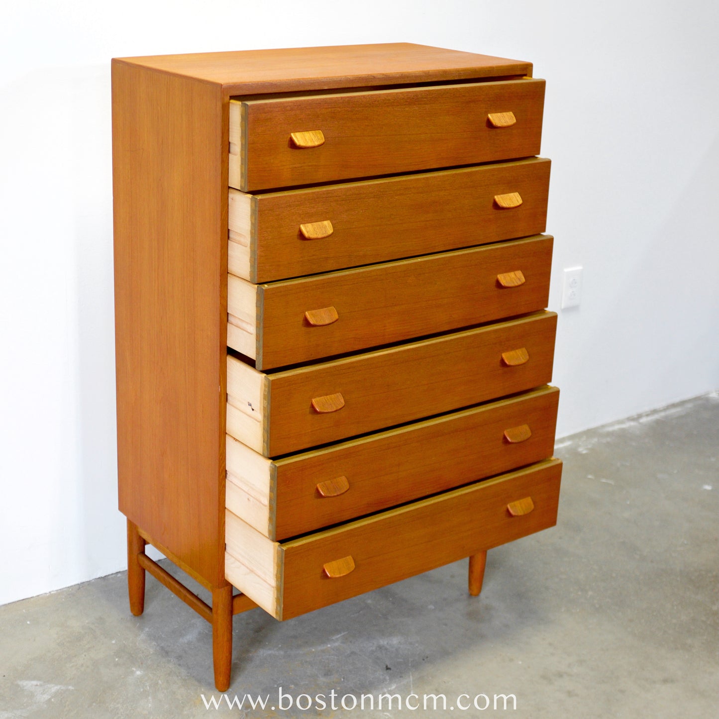 FDB Møbler Model No. F17 Teak Dresser Designed by Poul Volther - #A1802-B