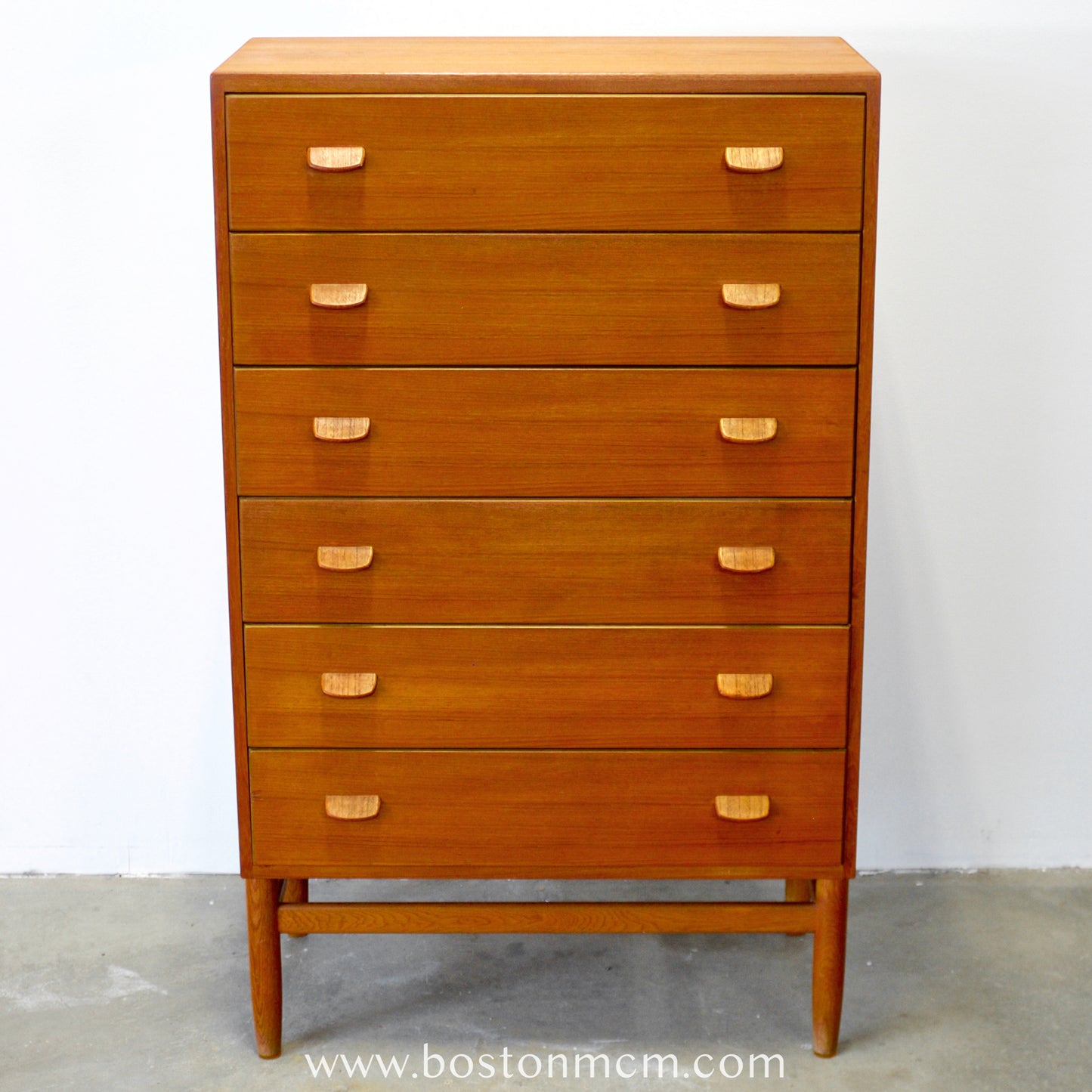 FDB Møbler Model No. F17 Teak Dresser Designed by Poul Volther - #A1802