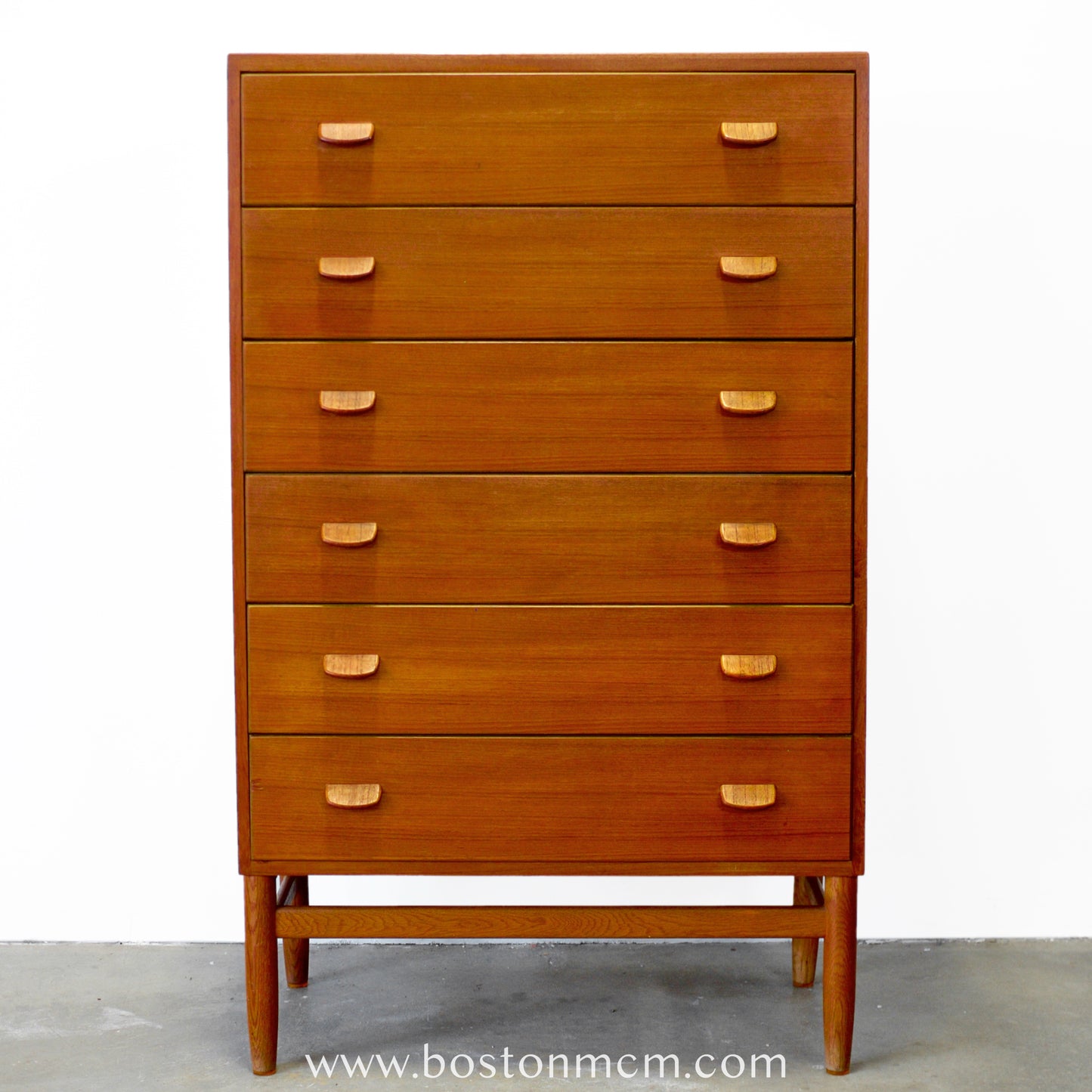 FDB Møbler Model No. F17 Teak Dresser Designed by Poul Volther - #A1802