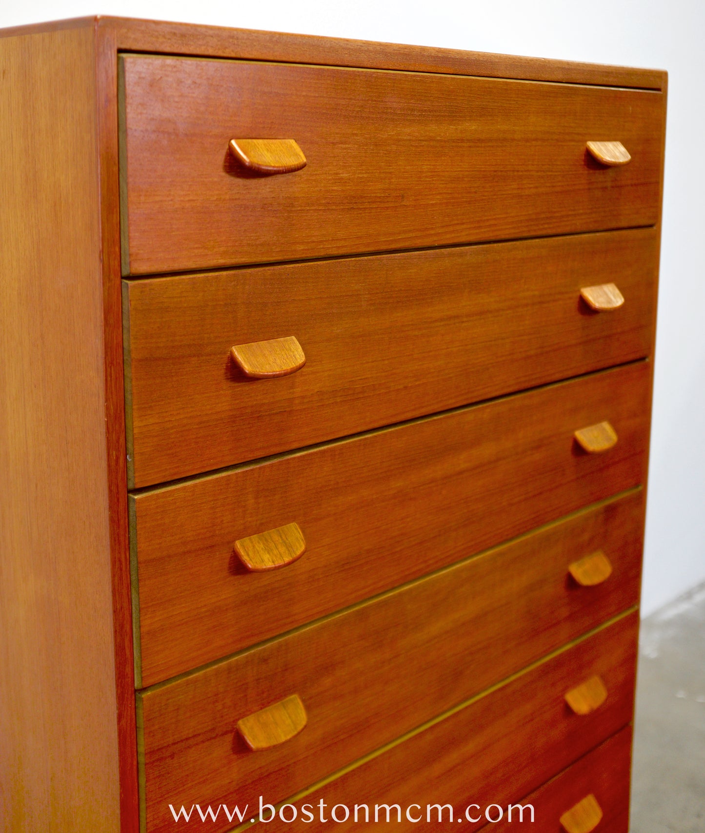 FDB Møbler Model No. F17 Teak Dresser Designed by Poul Volther - #A1802
