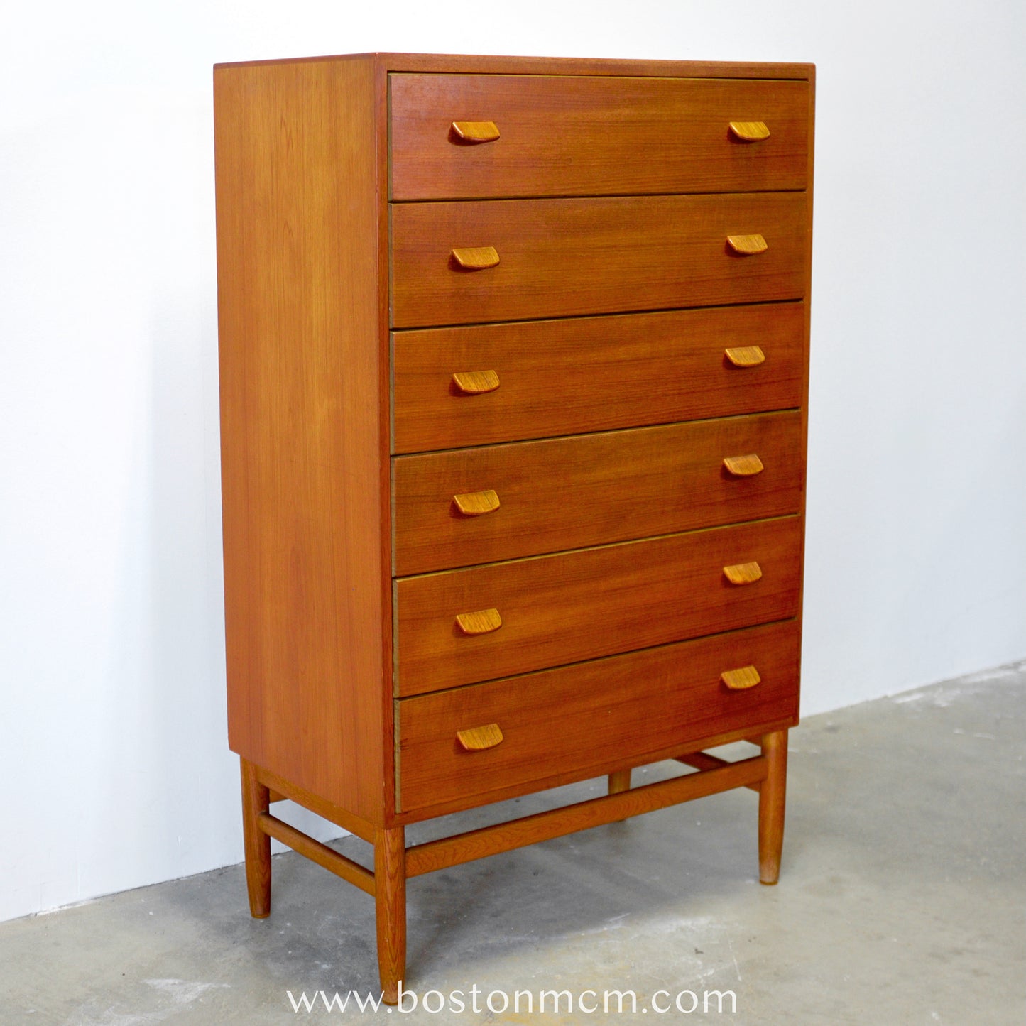 FDB Møbler Model No. F17 Teak Dresser Designed by Poul Volther - #A1802