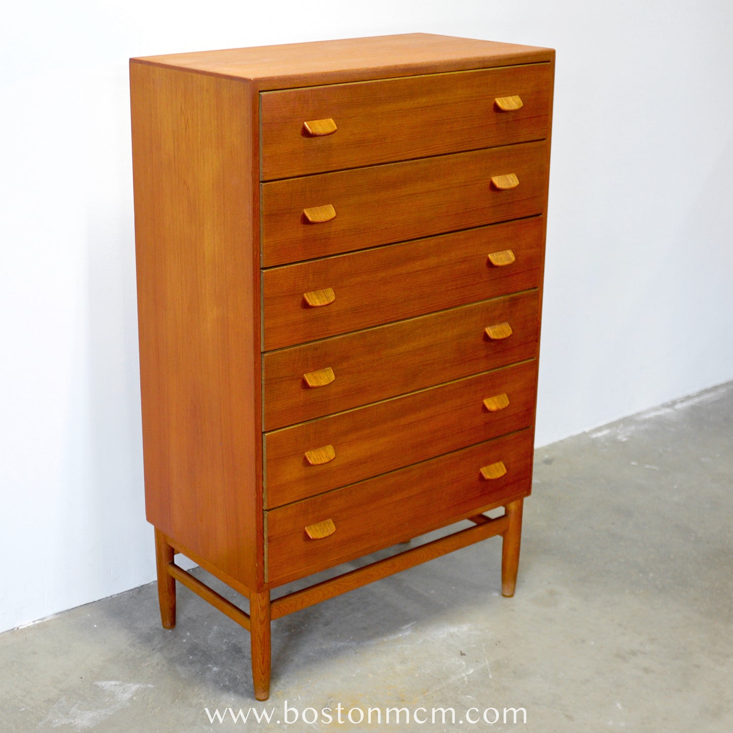 FDB Møbler Model No. F17 Teak Dresser Designed by Poul Volther - #A1802