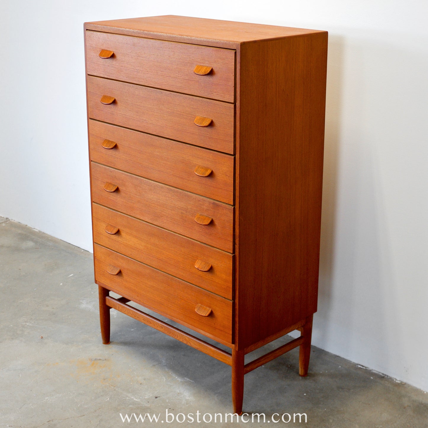 FDB Møbler Model No. F17 Teak Dresser Designed by Poul Volther - #A1802