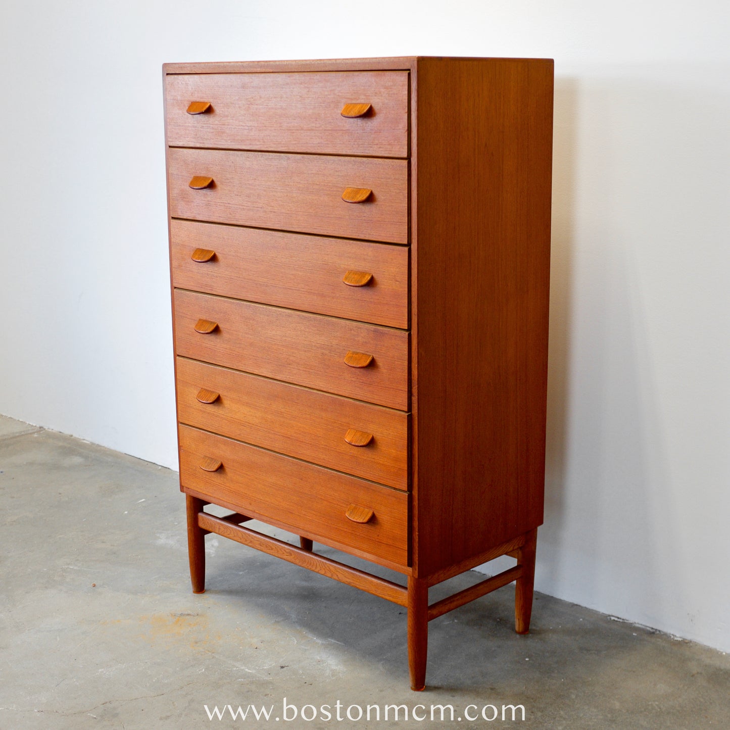 FDB Møbler Model No. F17 Teak Dresser Designed by Poul Volther - #A1802