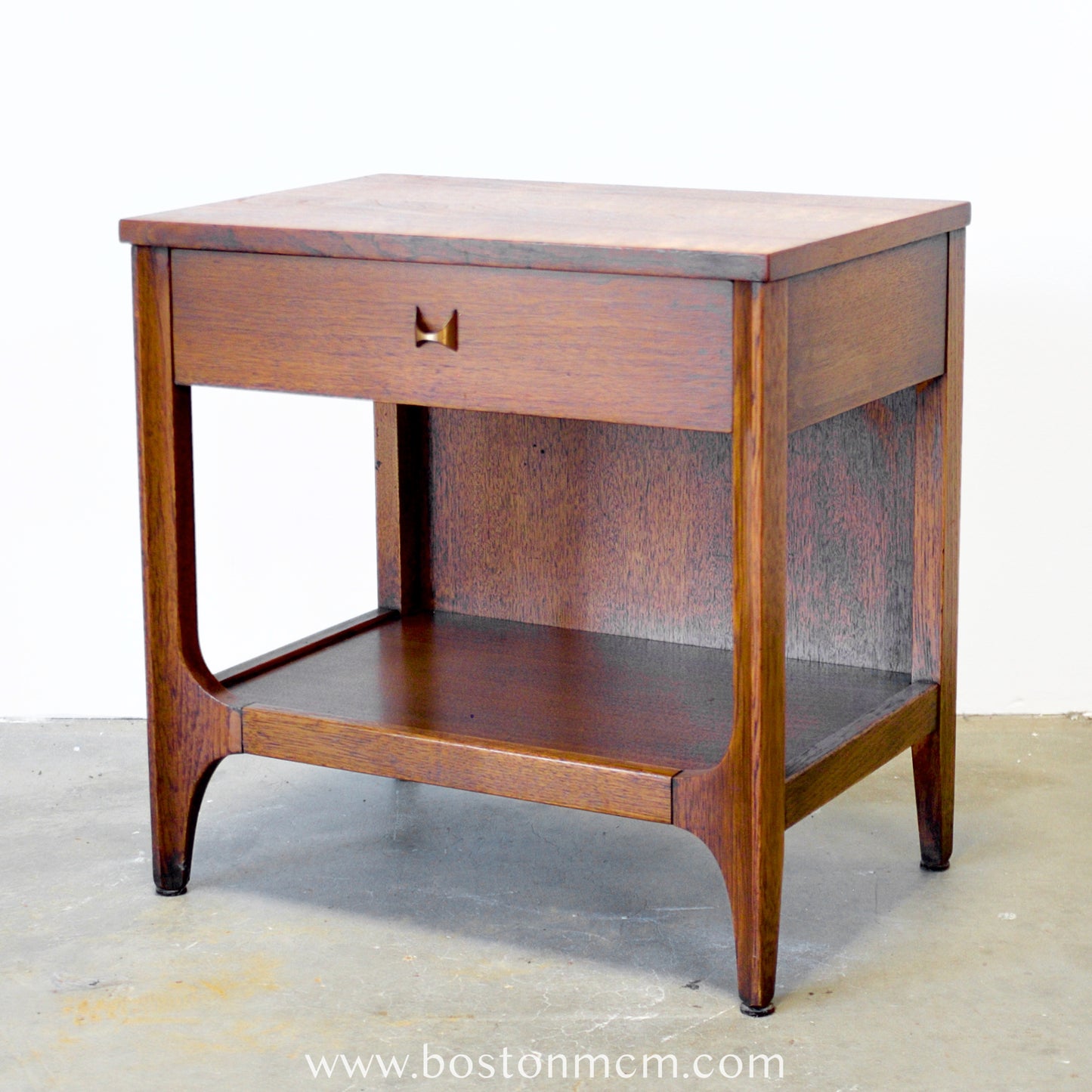 Broyhill "Brasilia" Walnut Nightstand - #A1738