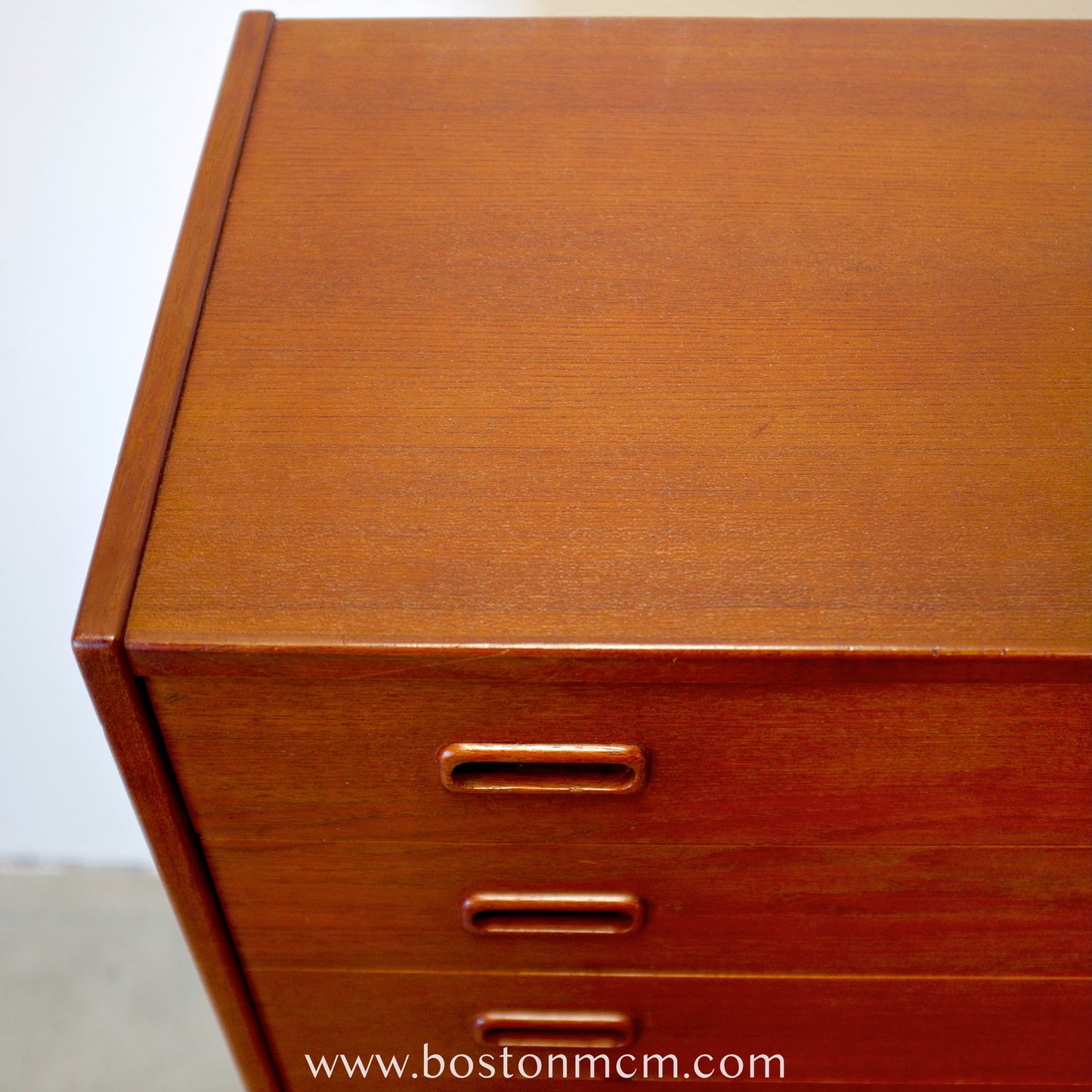 Mogens Kold Danish Teak 7 Drawer Dresser Designed by Arne Hovmand-Olsen - #A1521