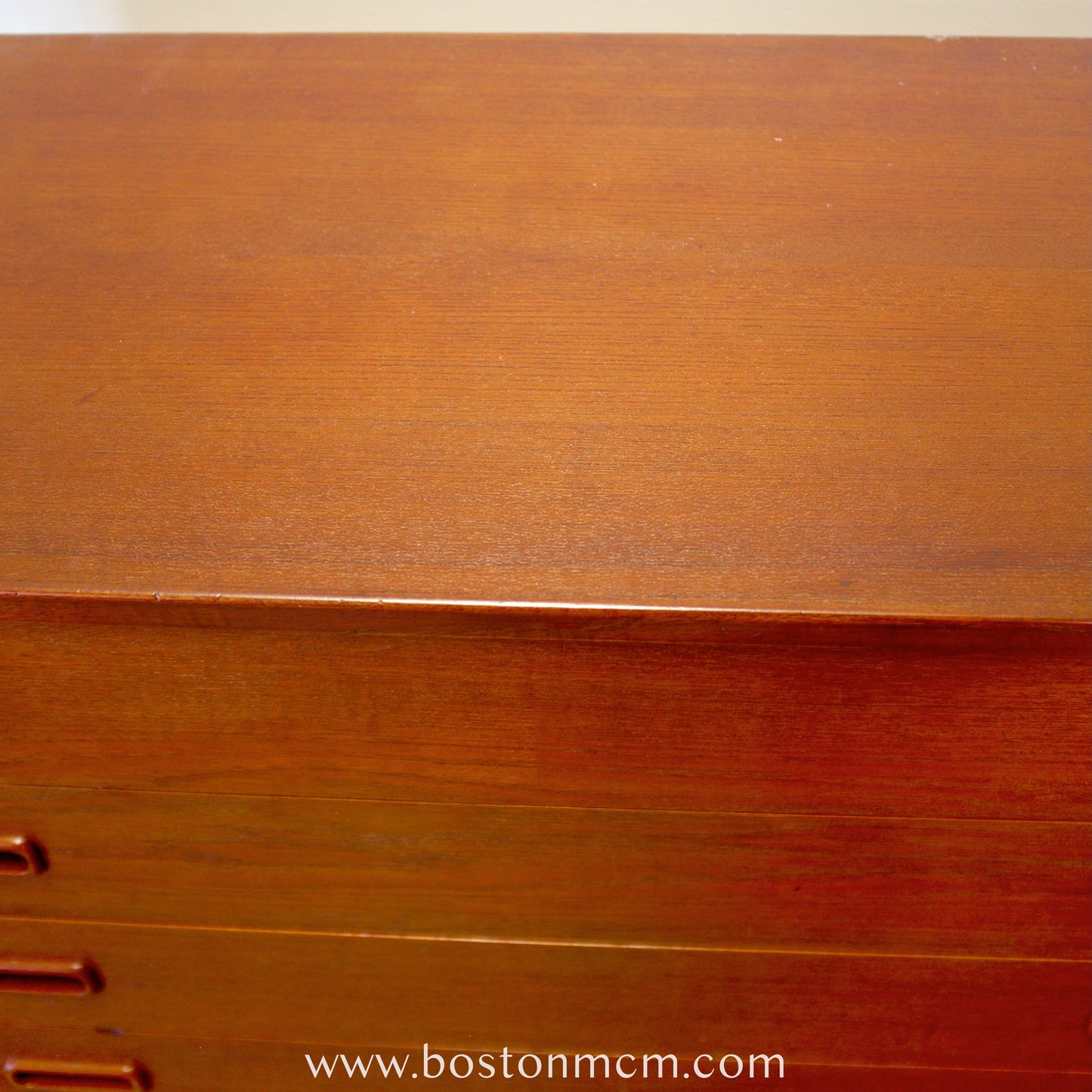 Mogens Kold Danish Teak 7 Drawer Dresser Designed by Arne Hovmand-Olsen - #A1521