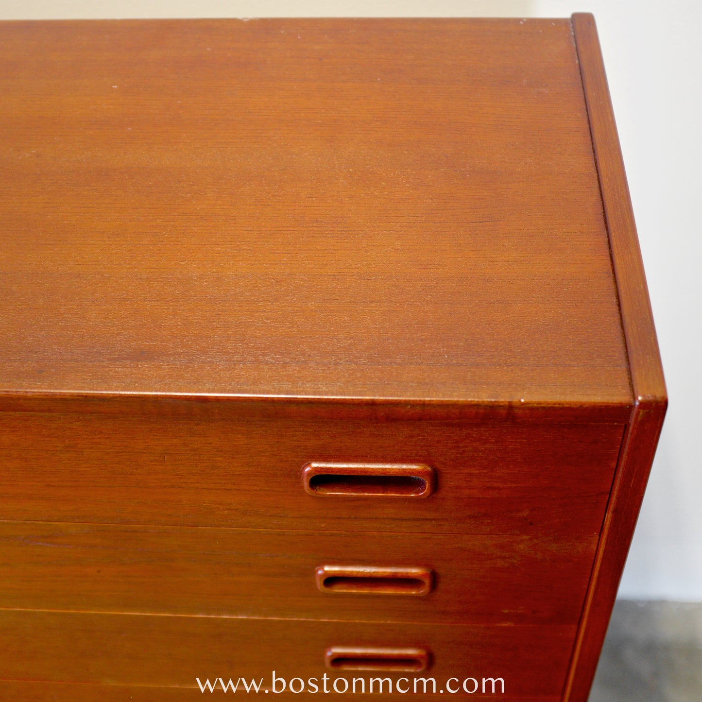 Mogens Kold Danish Teak 7 Drawer Dresser Designed by Arne Hovmand-Olsen - #A1521