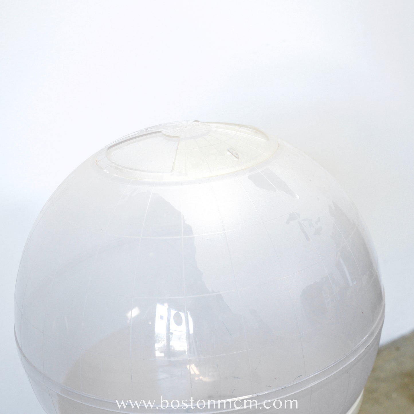 Plastic Globe Terrarium with Saarinen-Inspired Base, attributed to Kartell - #A901