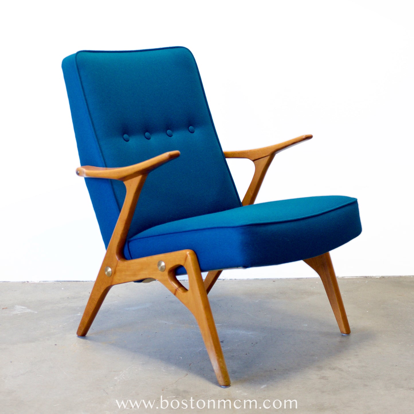 Bröderna Andersson Swedish Teak Armchair Designed by Inge Andersson - #A1502