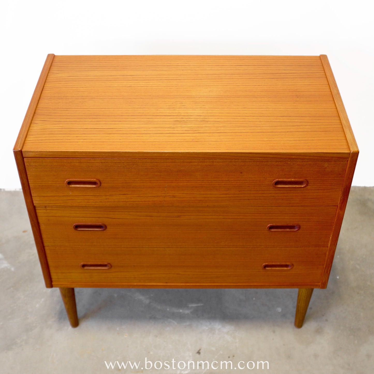 Danish Teak Chest of 3 Drawers / Dresser - #A1790