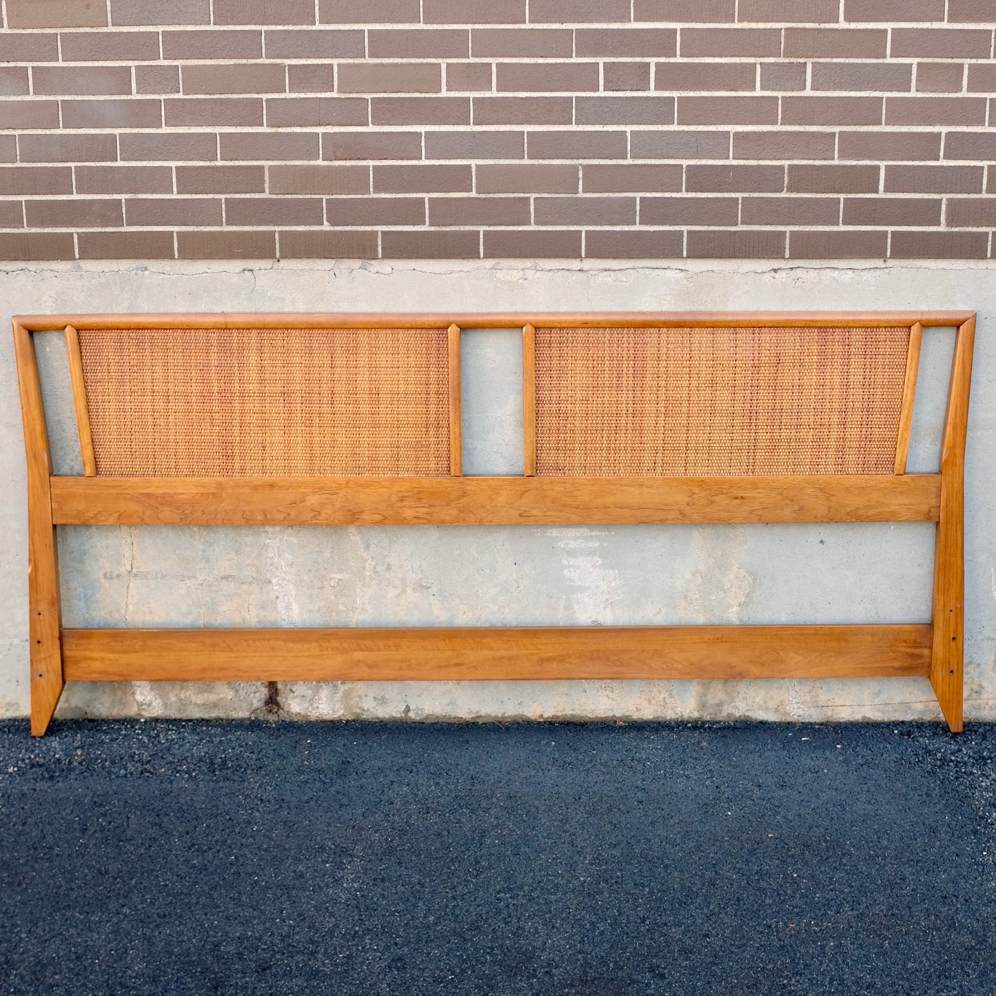 Century Furniture "Carmel" King Size Walnut Headboard