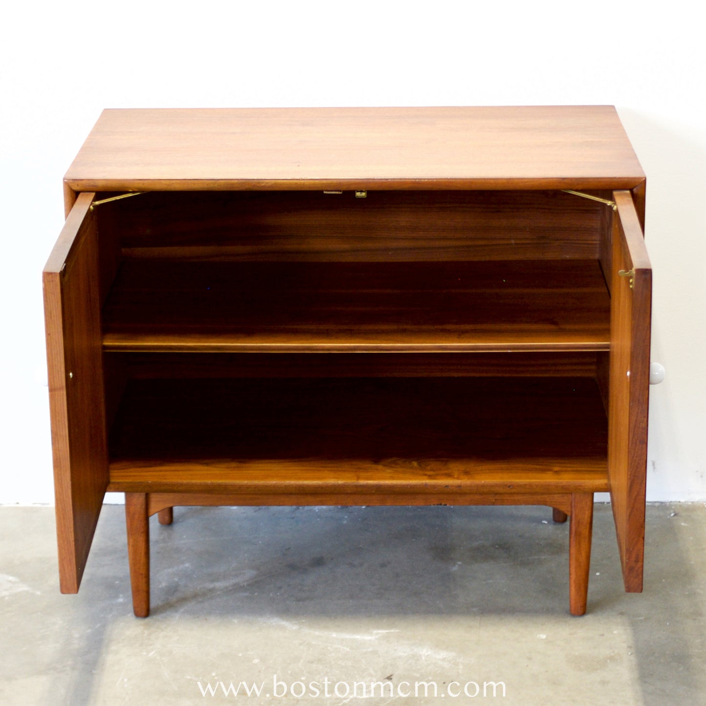 Drexel "Declaration" Walnut Record Cabinet - #A2204