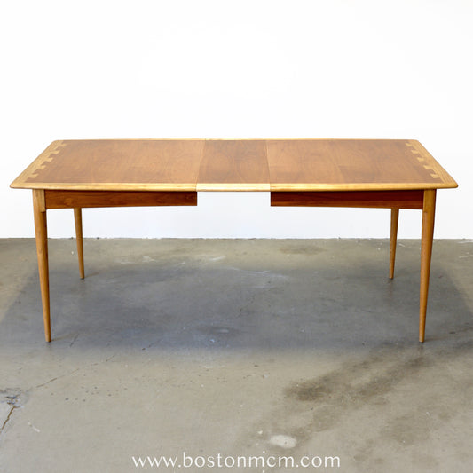 Lane Furniture "Acclaim" Walnut & Ash Dining Table - #A2200