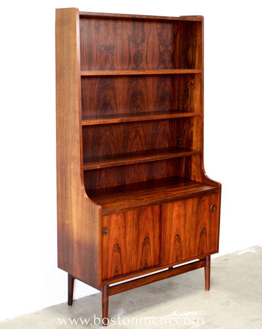Nexø Møbelfabrik Rosewood Bookcase Designed by Johannes Sorth - #A2242