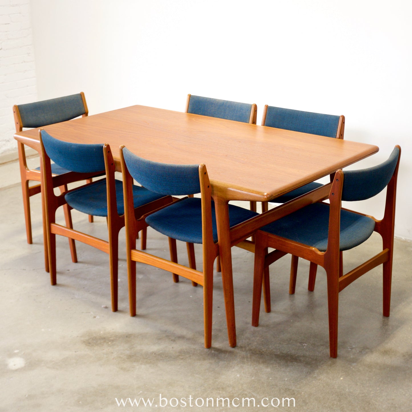 JL Møllers Møbelfabrik Teak Dining Table Designed by Niels O. Møller - #A1854