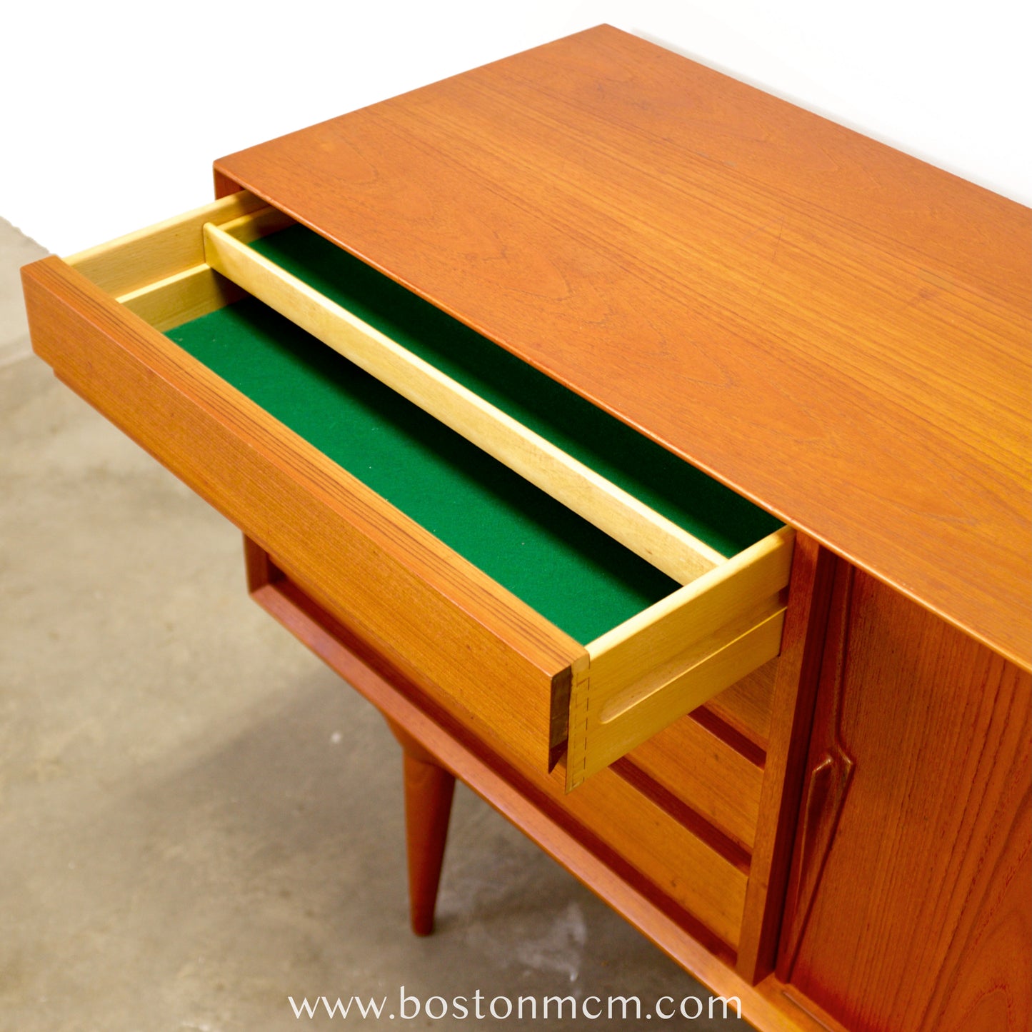 Omann Jun. Møbelfabrik Model 18 Teak Sideboard Designed by Gunni Omann - #A2247