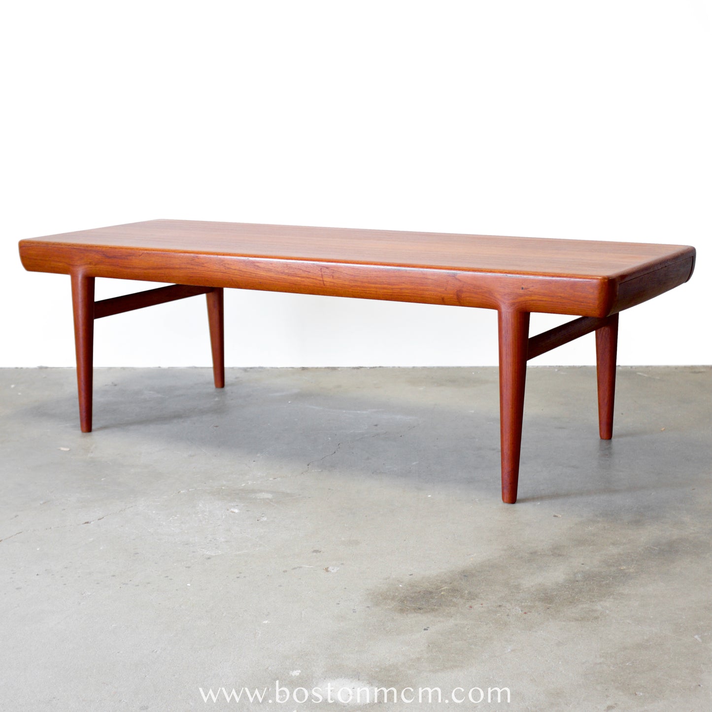 CFC Silkeborg Teak Coffee Table w/ Drawers, Designed by Johannes Andersen - #A1862