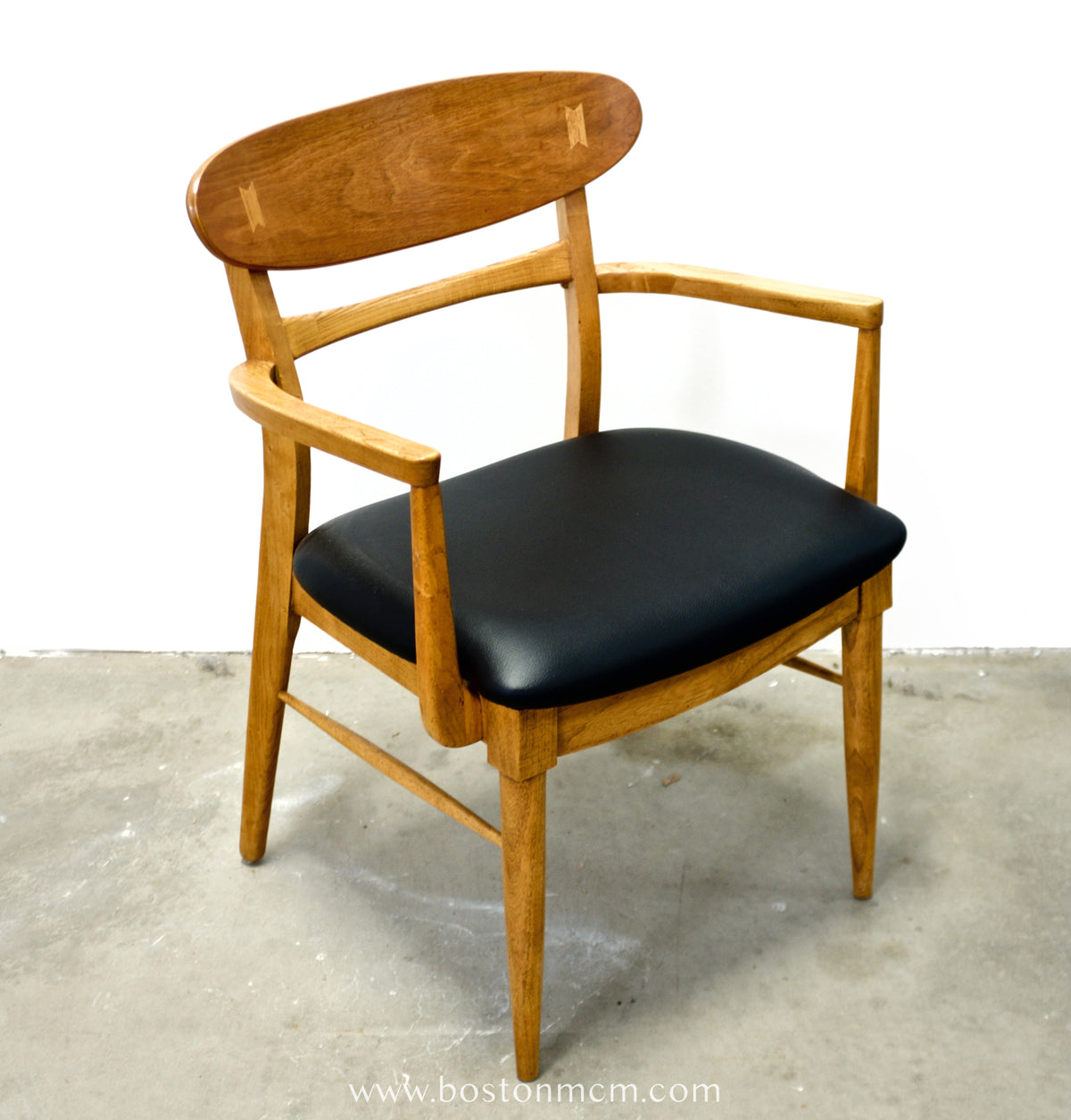 Lane “Acclaim” Walnut & Ash Armchair - #A2201-2