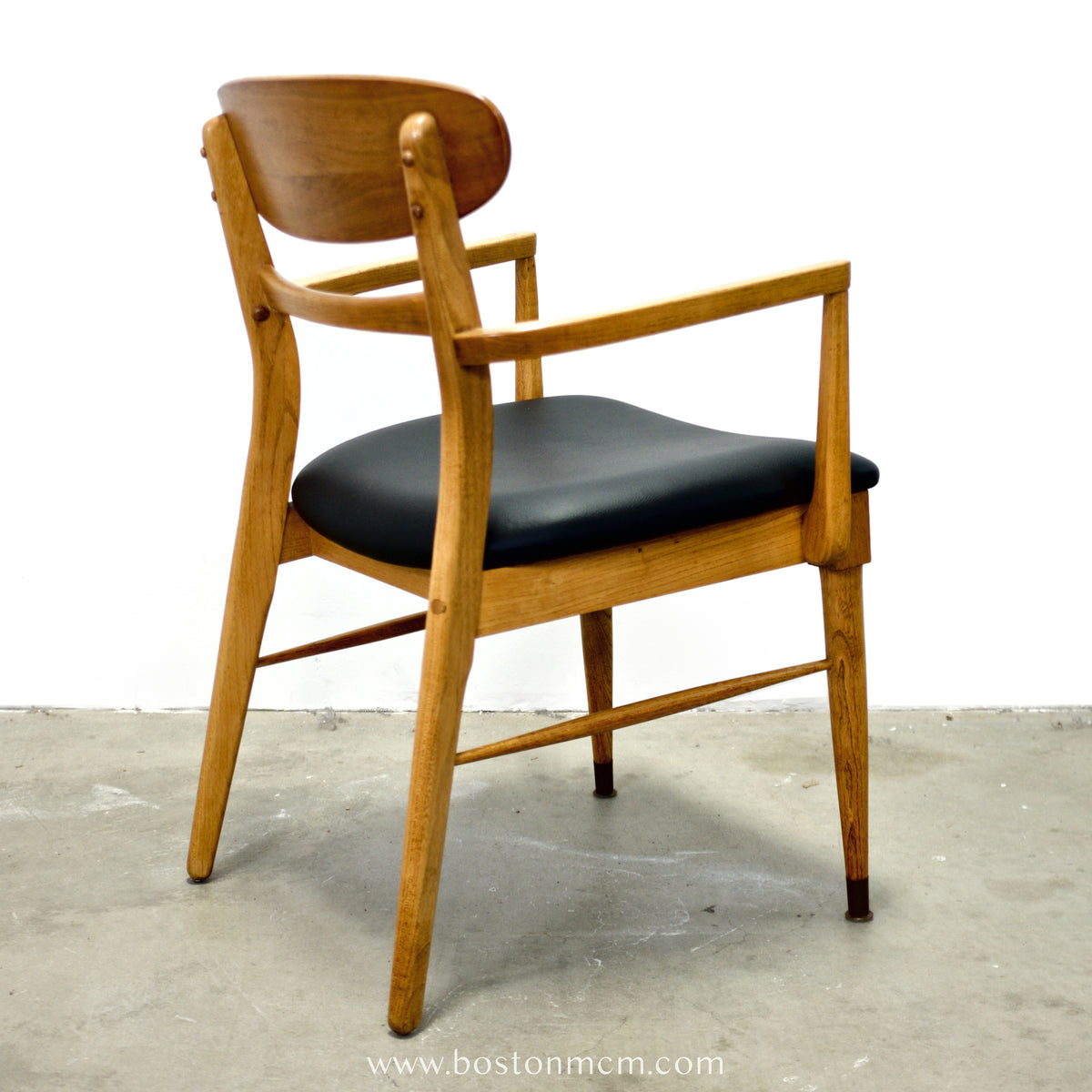 Lane “Acclaim” Walnut & Ash Armchair - #A2201-3