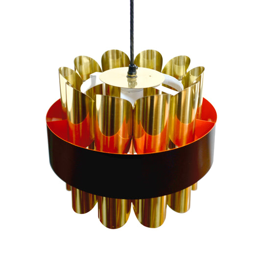 Coronell Electro Pendant Light in Copper / Brass Designed by Werner Schou - #A2105